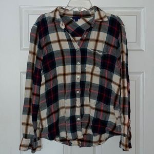 Aeropostale Women’s plaid button up